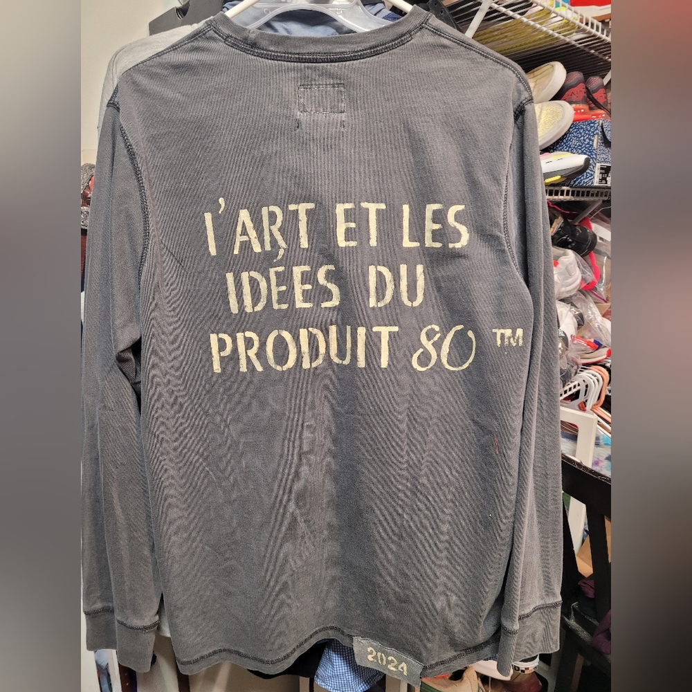 100%cotton long sleeve T by Produkt-80 .